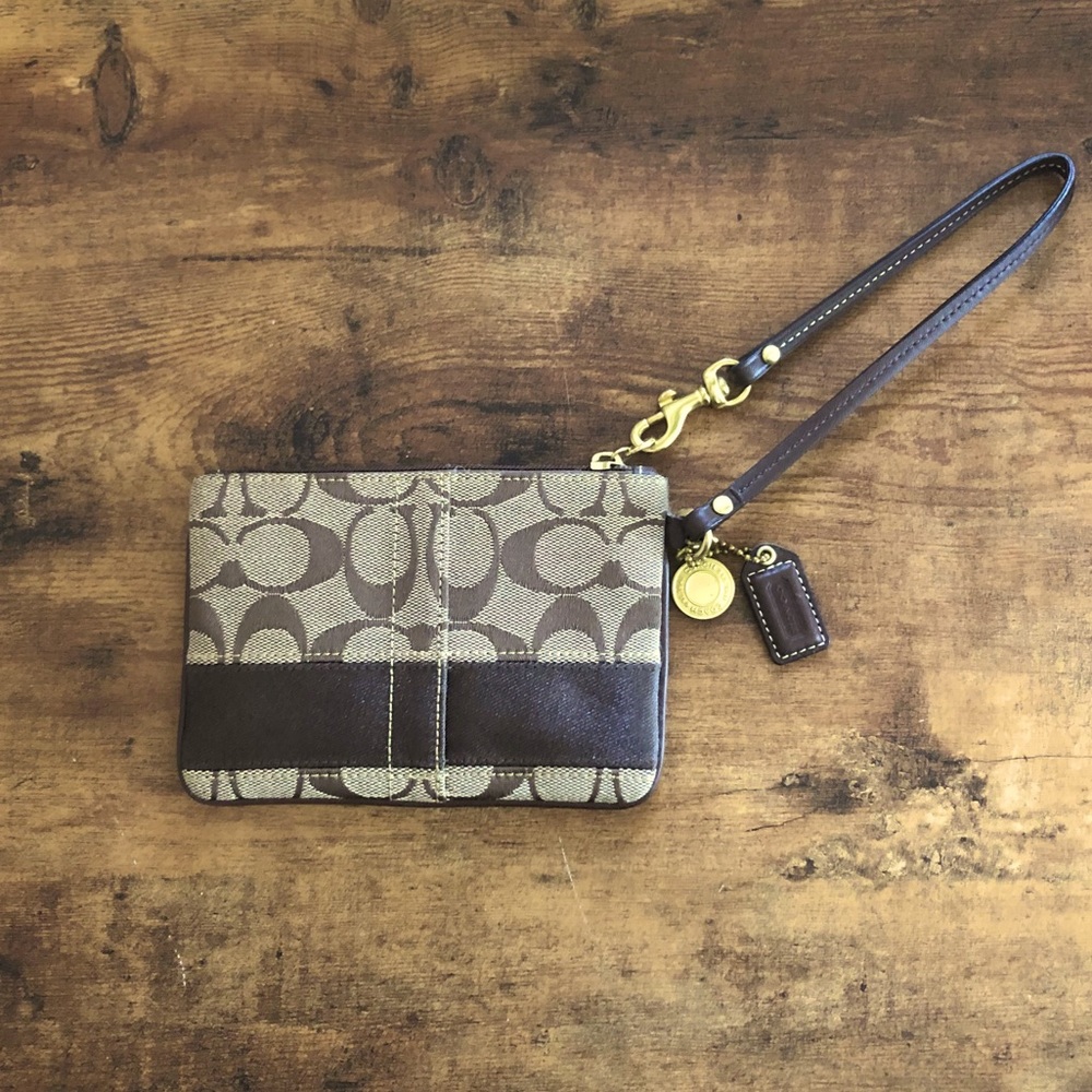 Coach wristlet